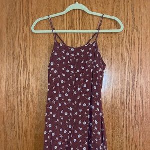 Maroon floral romper by wild fable